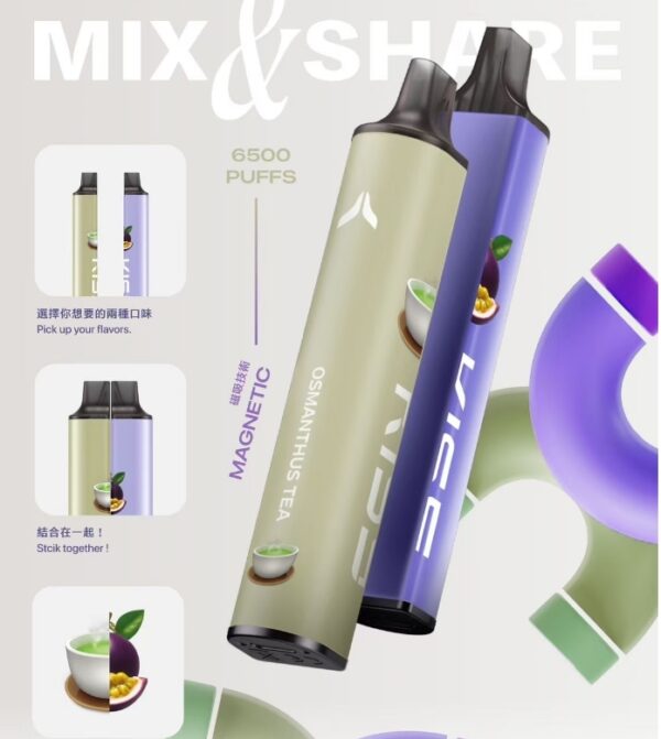 凱斯KISS 6500口拋棄式 一次性電子煙